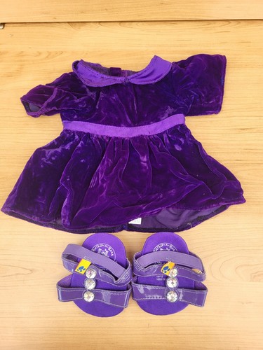 Build bear purple velvet - purple,