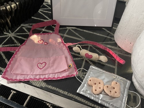 Build bear pink apron with - build,