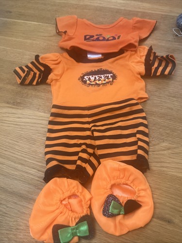Build bear halloween orange - bear,