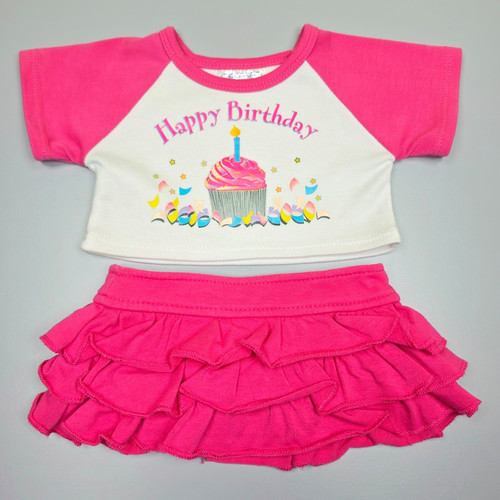 Build bear pink happy - a,