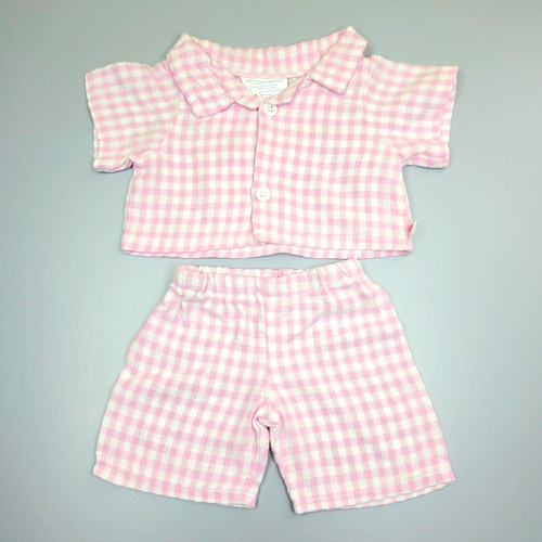 Build bear pink white - bear,