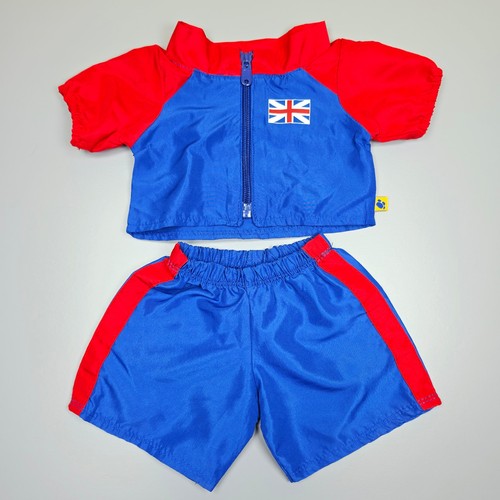 Build bear blue red union - bear,