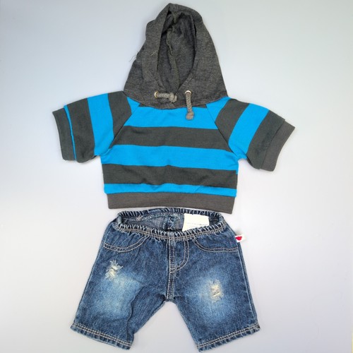 Build bear blue and grey - a,