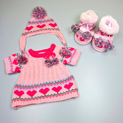 Build bear pink - build, heart