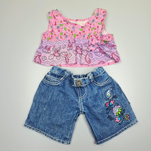 Build bear pink floral - build,
