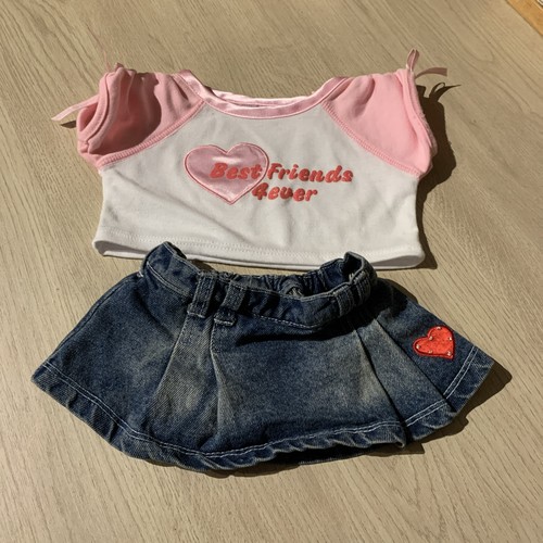 Build bear white pink best - &,