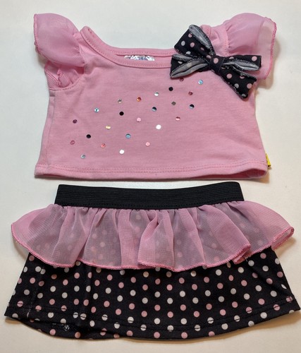 Build bear pink - a, spotty