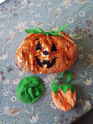 Build bear orange sequin - build,