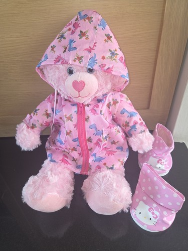 Build bear pink teddy - bear, &