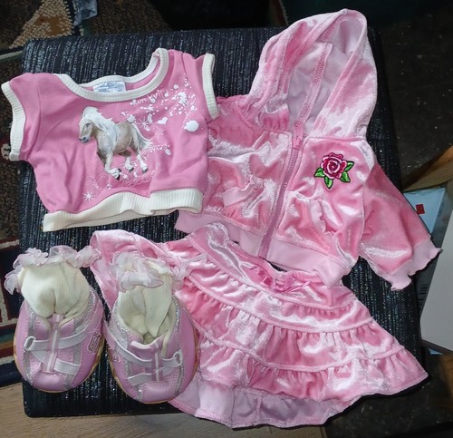 Build bear pink velvet - a,