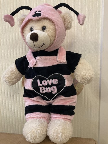 Build bear pink black love - a,