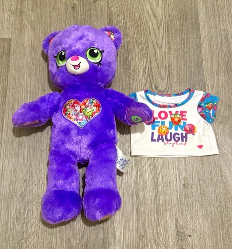 Build bear shopkins purple - bear,