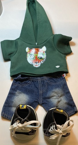 Build bear green tiger - a,