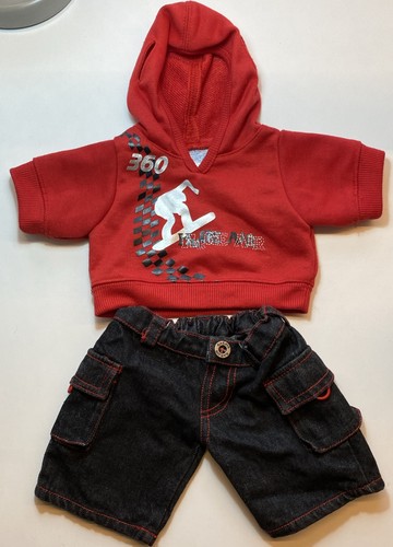 Build bear red skate boarder - a,