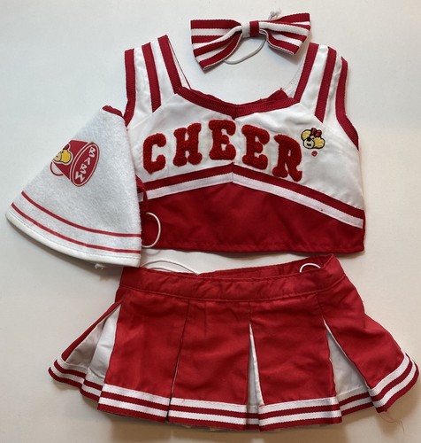 Build bear red cheerleader - bear,