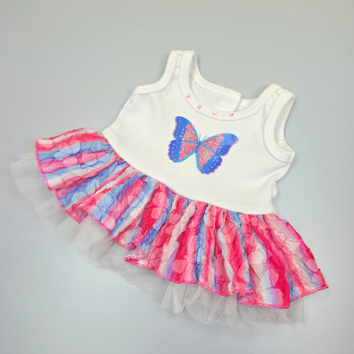 Build bear white - white, butterfly