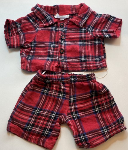 Build bear red - bear, pyjama