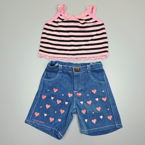 Build bear pink striped cami - build,