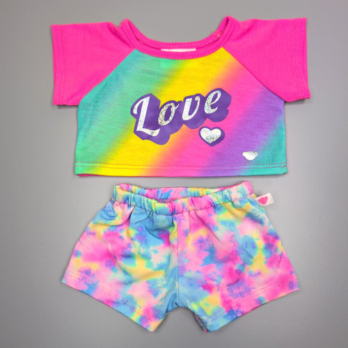 Build bear rainbow - build, love