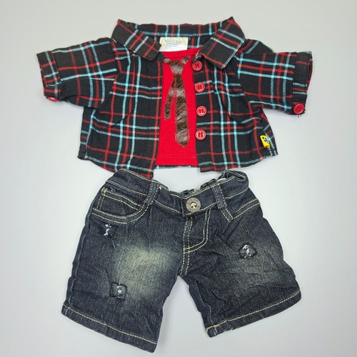 Build bear black - a, plaid