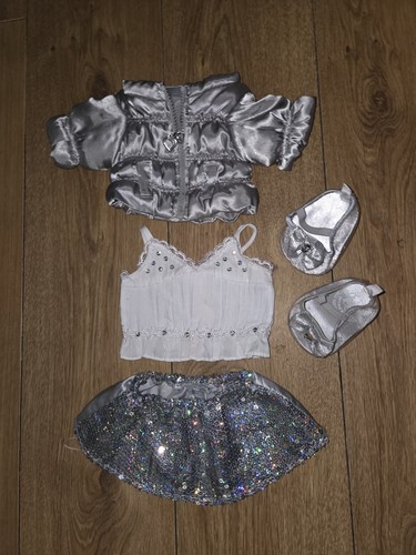 Build bear winter silver - bear,