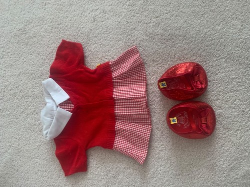 Build bear red plaid - build-a-bear, school