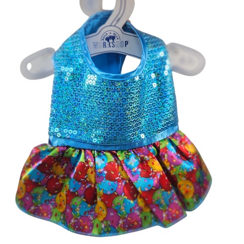 Build bear rainbow sequin - bear,