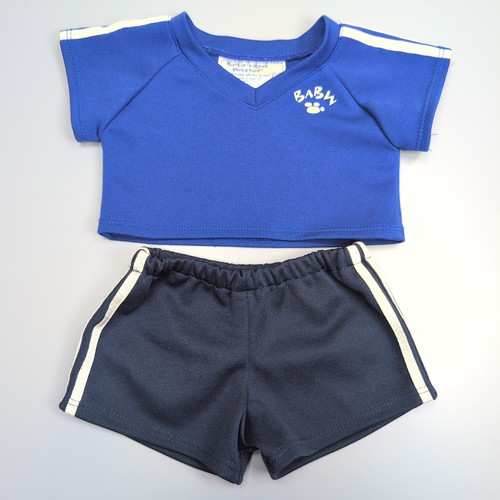 Build bear blue sports top - blue,