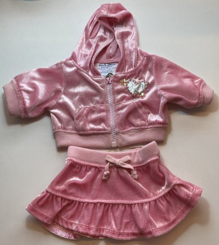 Build bear pink velour heart - build,