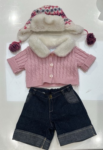 Build bear pink winter - pink, girls