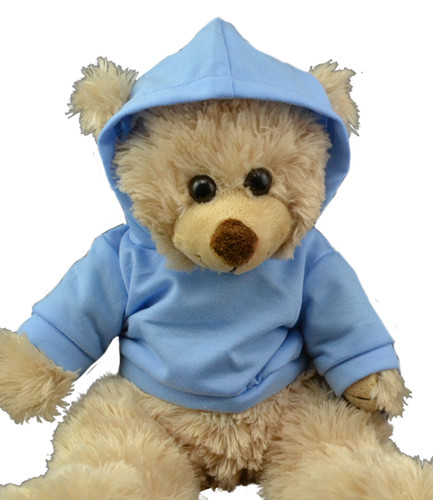 Blue hoodie hoody - blue,