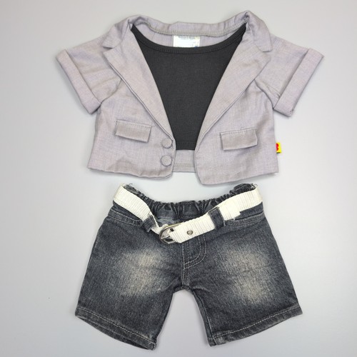 Build bear black top grey - black,