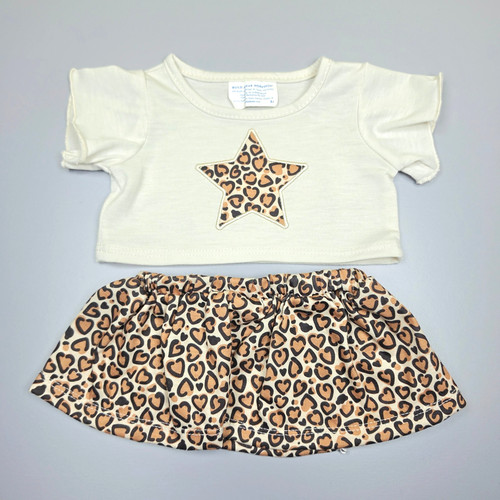 Build bear leopard print - leopard,