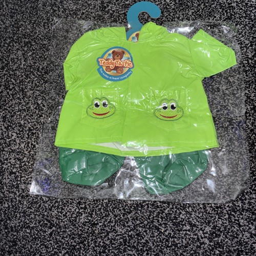 Teddy clothes green - teddy,
