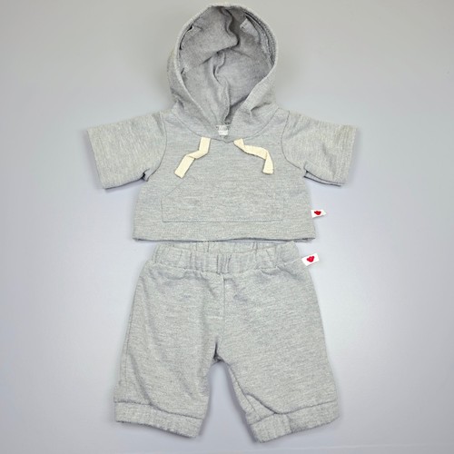 Build bear grey drawstring - a,