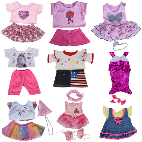 Girl teddy clothes outfit - teddy,