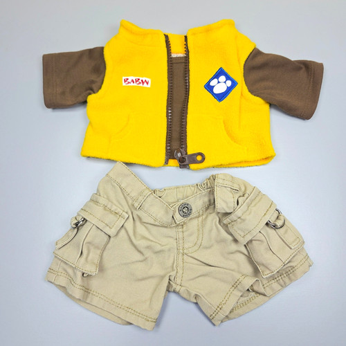 Build bear yellow brown - a,