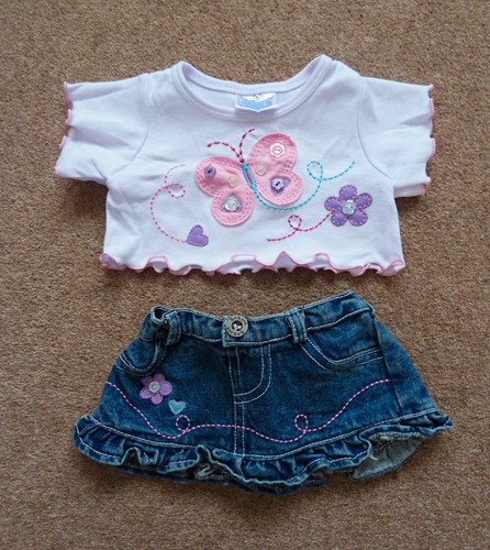 Build bear butterfly shirt - build-a-bear,