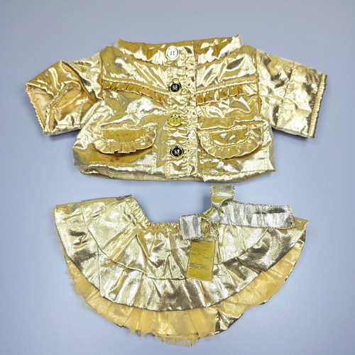 Build bear gold metallic - bear,