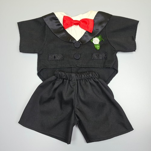 Build bear black - tuxedo, red